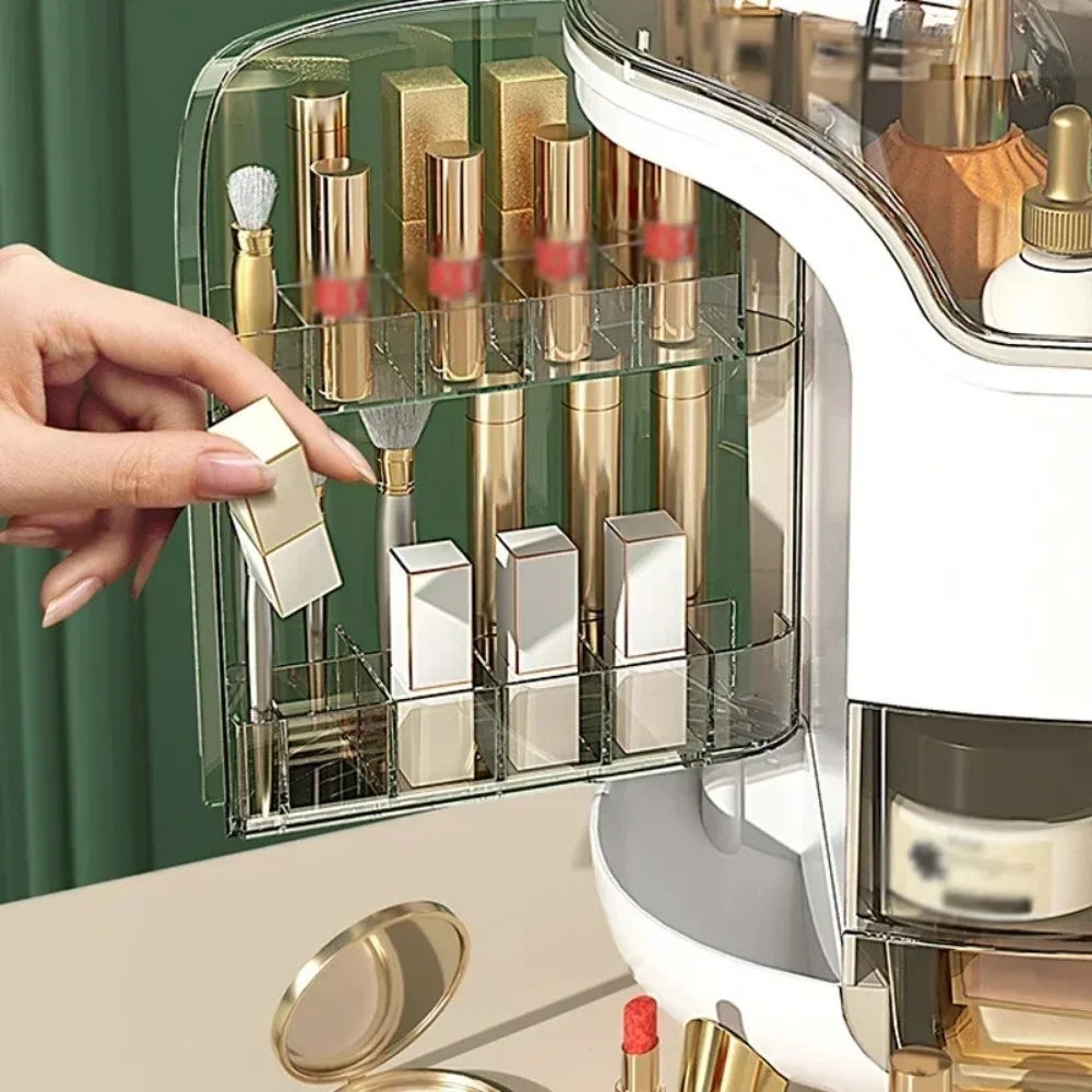 Transparent Jewellery, Cosmetic Storage Box - Dustproof Large Capacity Container