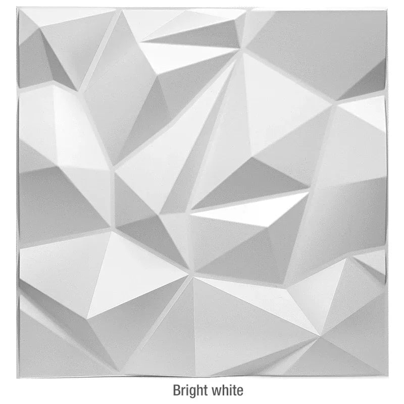 3D Wall Stickers 30x30cm - Waterproof Wood Grain Wallpaper Panels