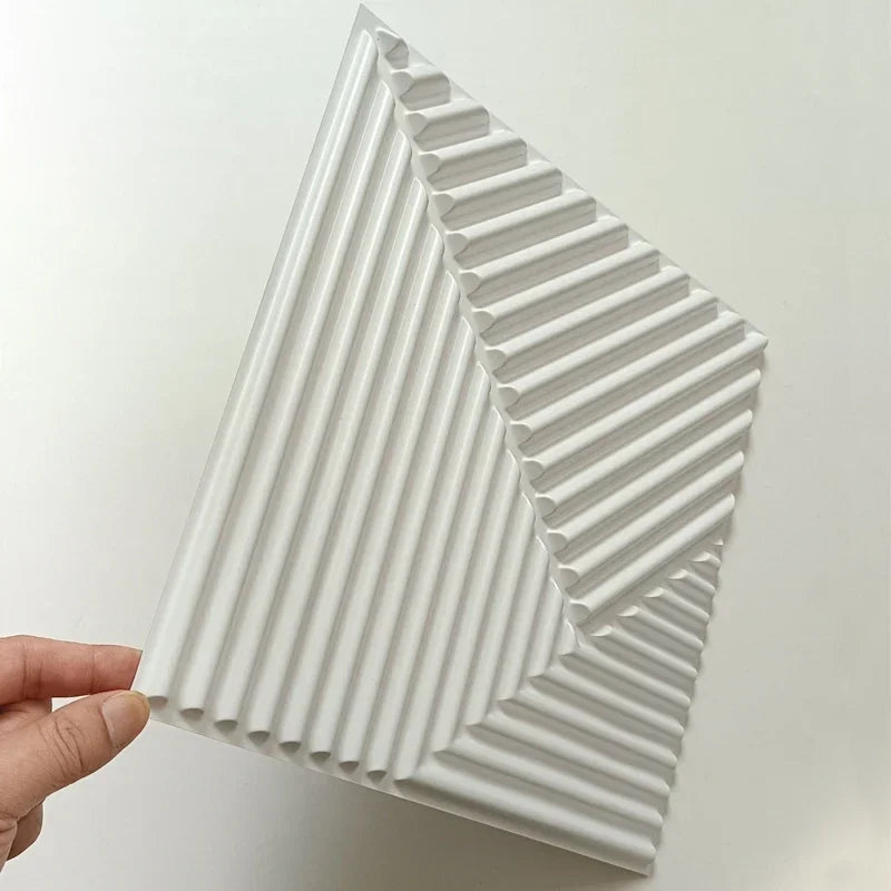 3D Wall Stickers 30x30cm - Waterproof Wood Grain Wallpaper Panels