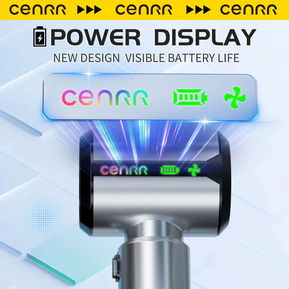 CENRR New Car Vacuum Cleaner - Powerful Mini Portable Vacuum for Home & Car