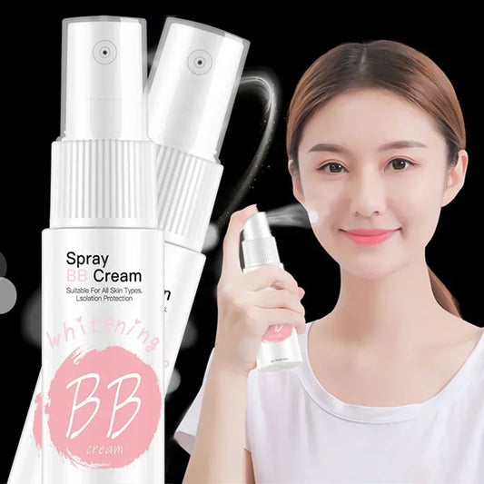 Korean BB Cream - Whitening Moisturizing Base Spray Foundation 20ml