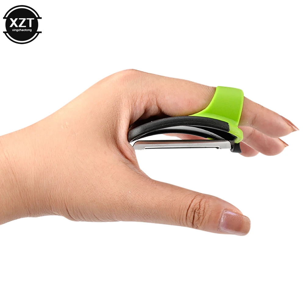 Multifunctional Kitchen Finger Held Palm Peeler Easy Hold Gadgets Vegetable Fruit Slicer Peeler Utensil Durable Kitchen Peeler