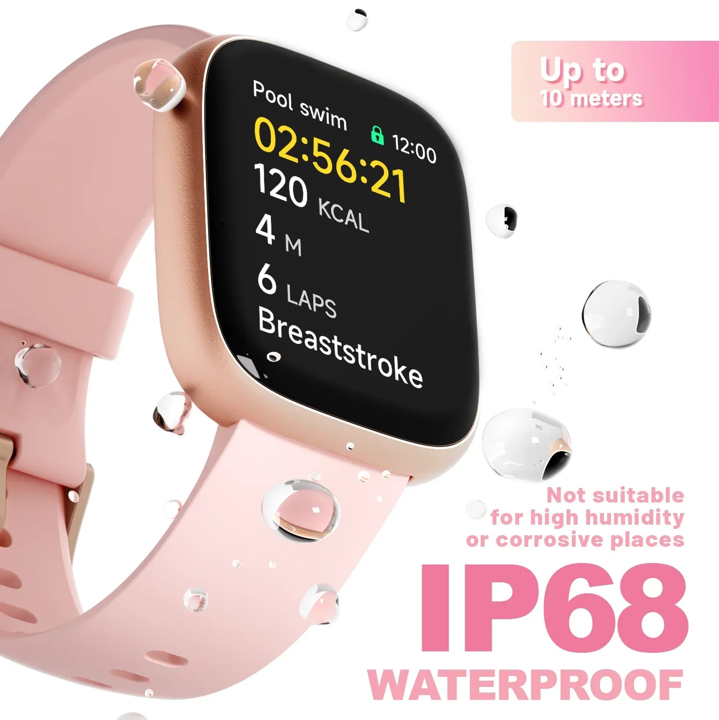TOOBUR Smart Watch with Alexa Built-in - Heart Rate & Sleep Monitor