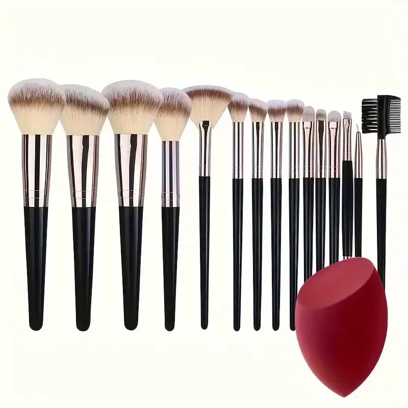 Professional 3-20PCS Makeup Brushes Set Soft Fluffy Eyeshadow Foundation Concealer Blending Blush Brush Kabuki Women Beauty Tool