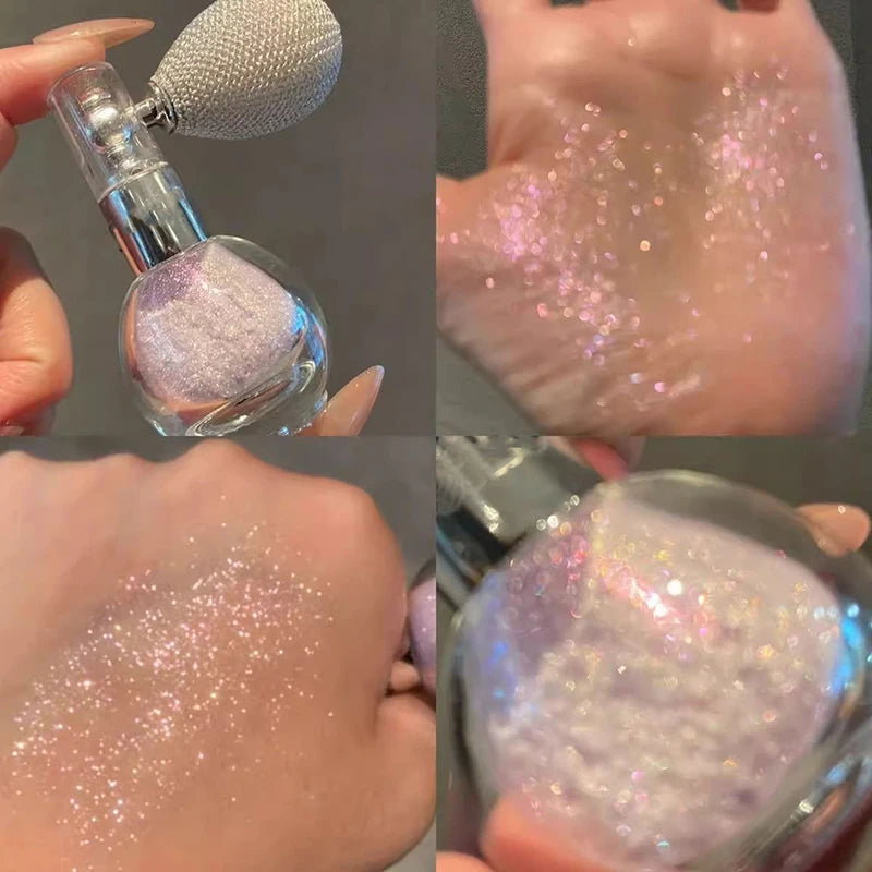 High-Gloss Glitter Powder Spray