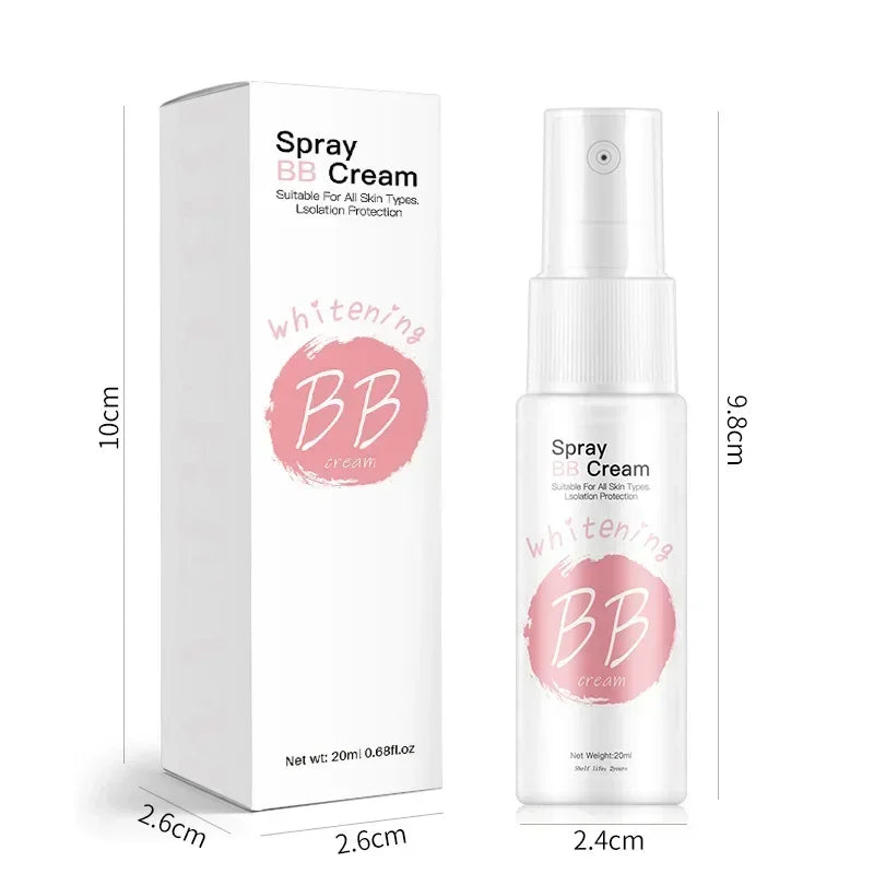 Korean BB Cream - Whitening Moisturizing Base Spray Foundation 20ml