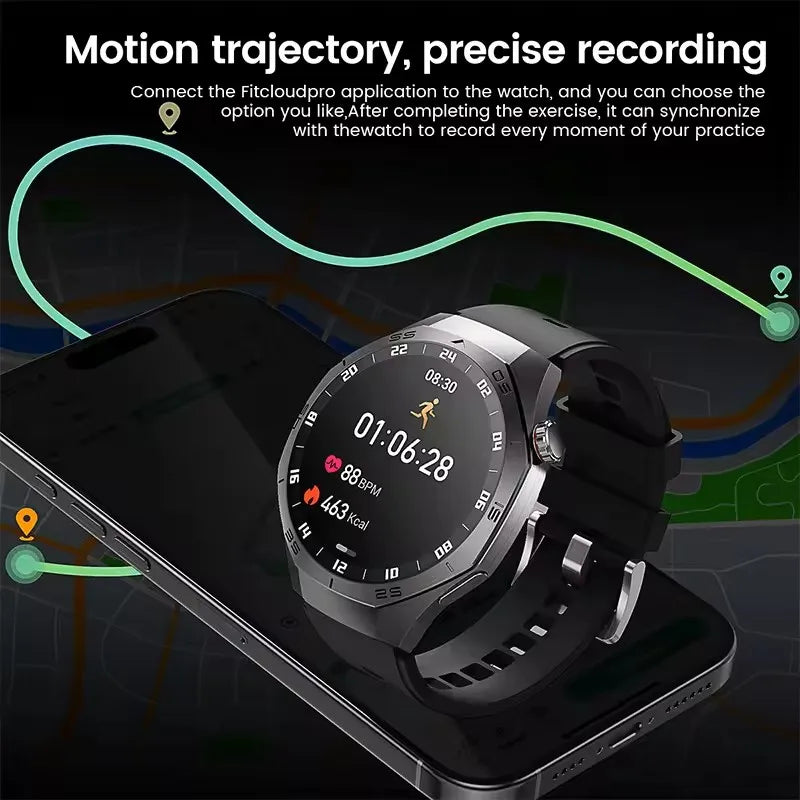 Huawei GT5 Pro Smart Watch - 1.52" AMOLED Display with GPS & Bluetooth Calling