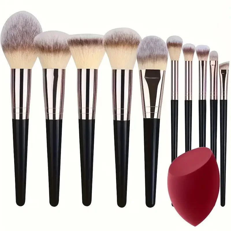 Professional 3-20PCS Makeup Brushes Set Soft Fluffy Eyeshadow Foundation Concealer Blending Blush Brush Kabuki Women Beauty Tool