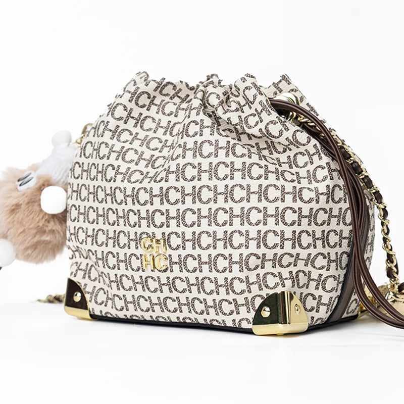 Crossbody Chain Bag - Adjustable Designer Handbag