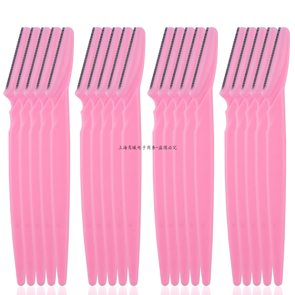 New Arrivals 2025 Eyebrow Trimmer Face Razor Knife Eye Brow Blades Shaping Makeup Tools Facial Body Hair Removal Scraper Shaver