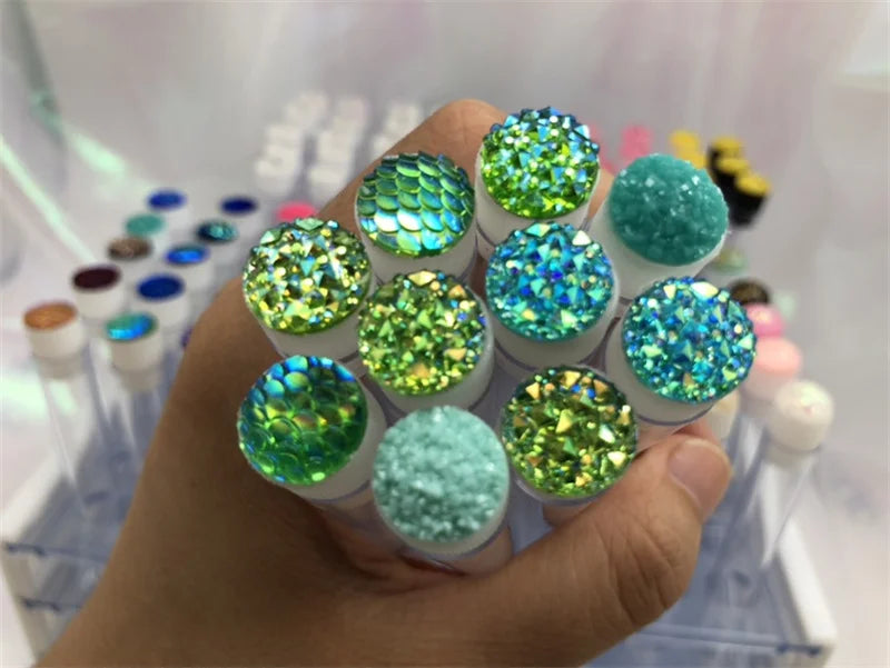 50Pcs Eyelash Brush Tube Disposable Mascara Wands Tube Reusable Lash Spoolies Brush Dust-proof Cleaner Storage Tubes