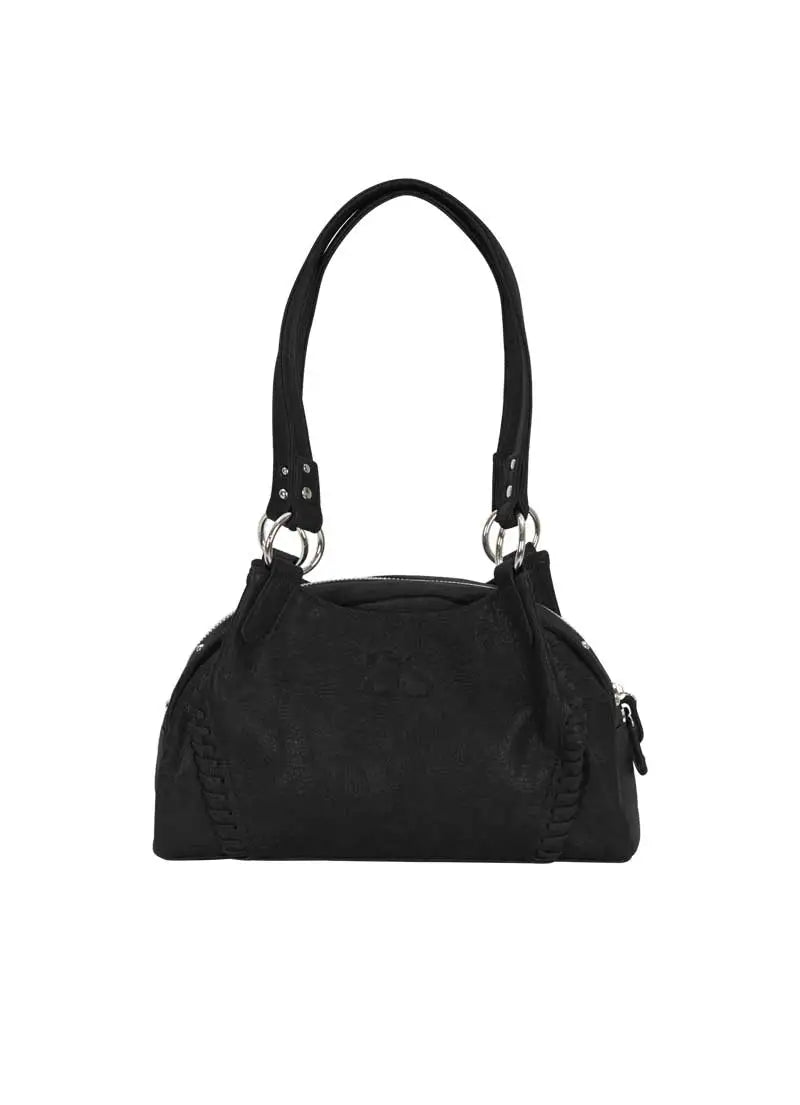 Large Capacity Leather Surface Wanderlust Bag Women's Underarm Single Shoulder Handbag Sli Korean Sle Casual Tote Bag