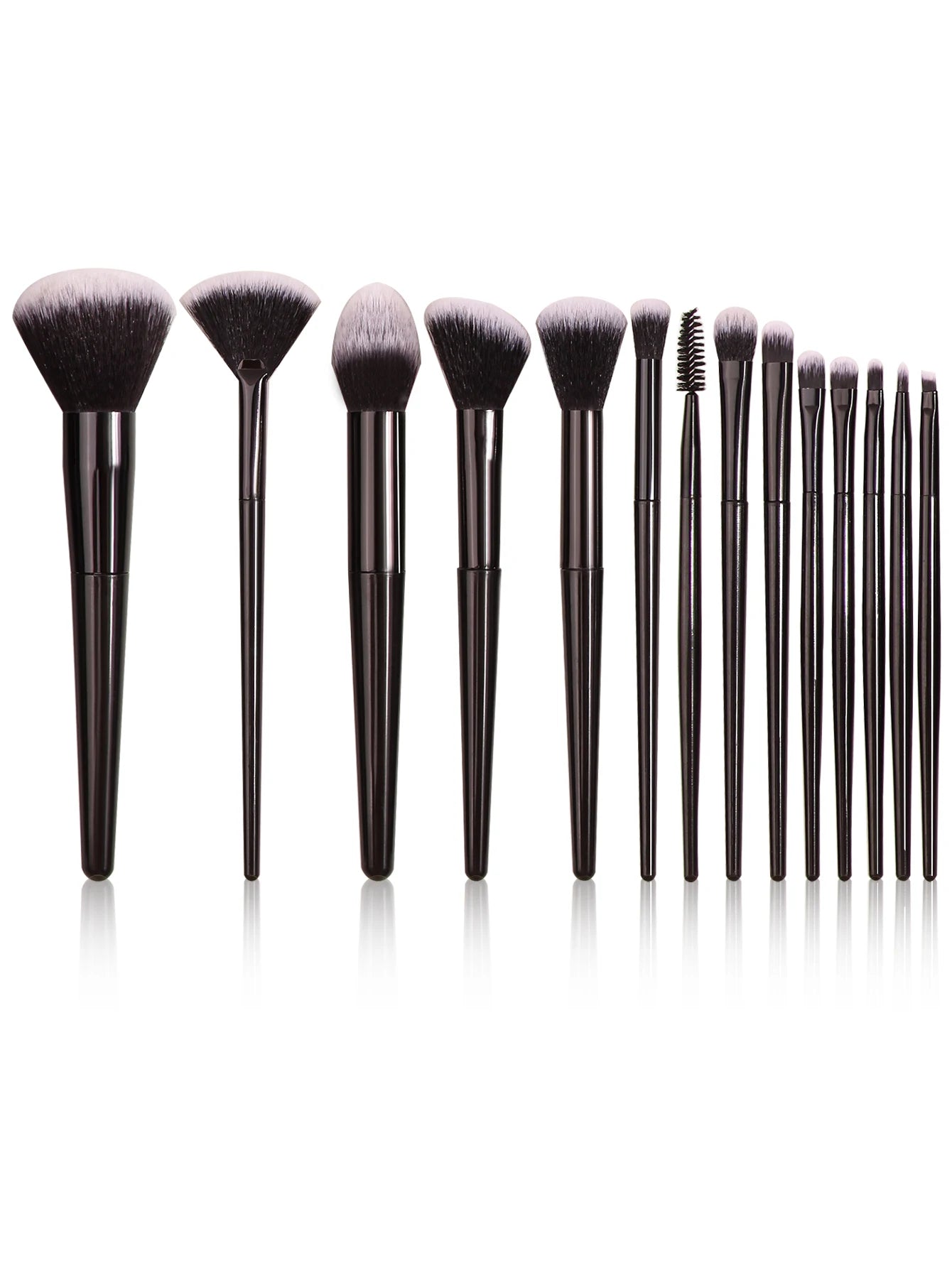 Professional Makeup Brush Set - 21pcs Soft Hair Cosmetic Brushes with Holder