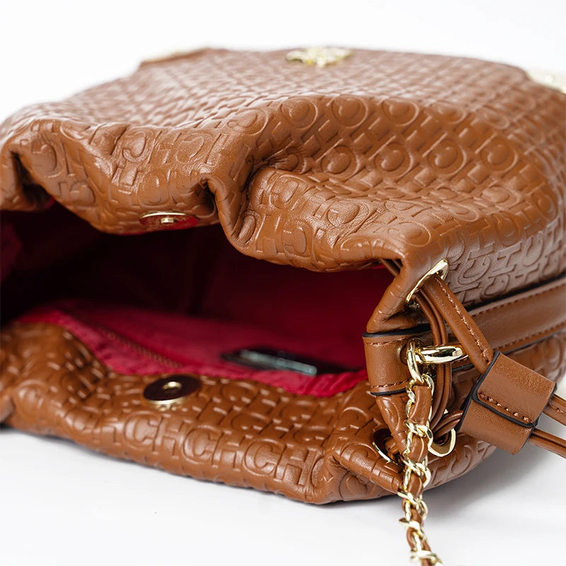 Crossbody Chain Bag - Adjustable Designer Handbag