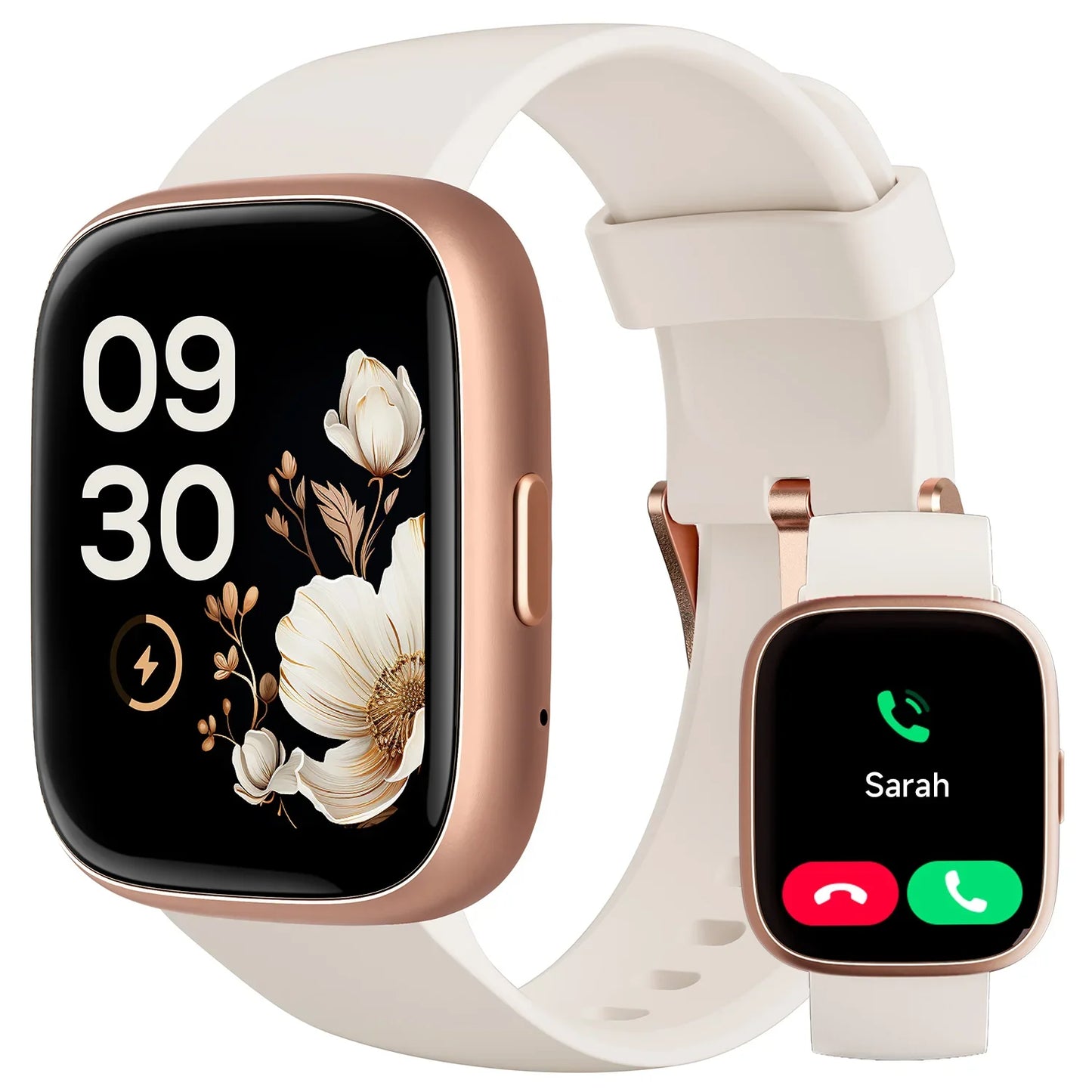TOOBUR Smart Watch with Alexa Built-in - Heart Rate & Sleep Monitor