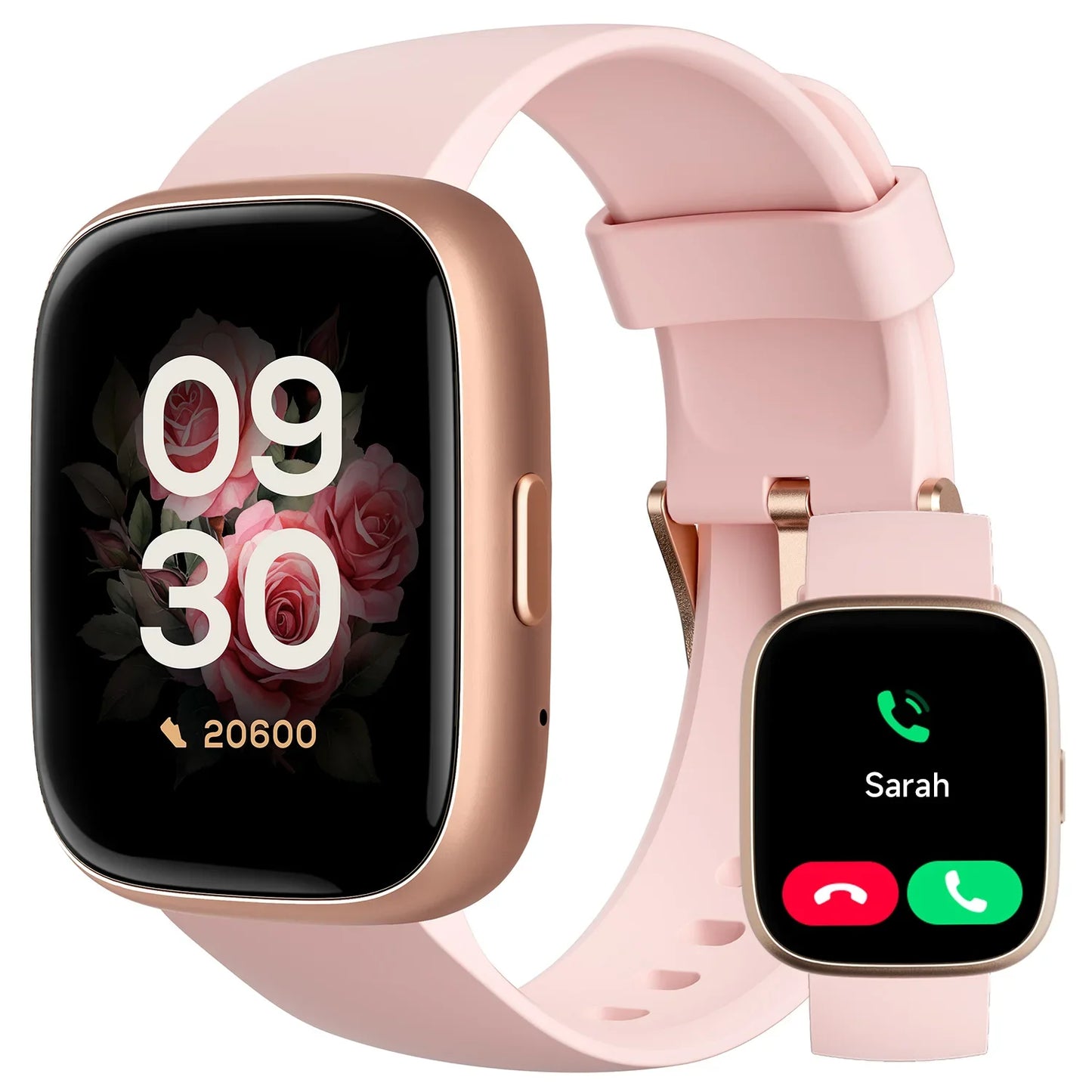 TOOBUR Smart Watch with Alexa Built-in - Heart Rate & Sleep Monitor
