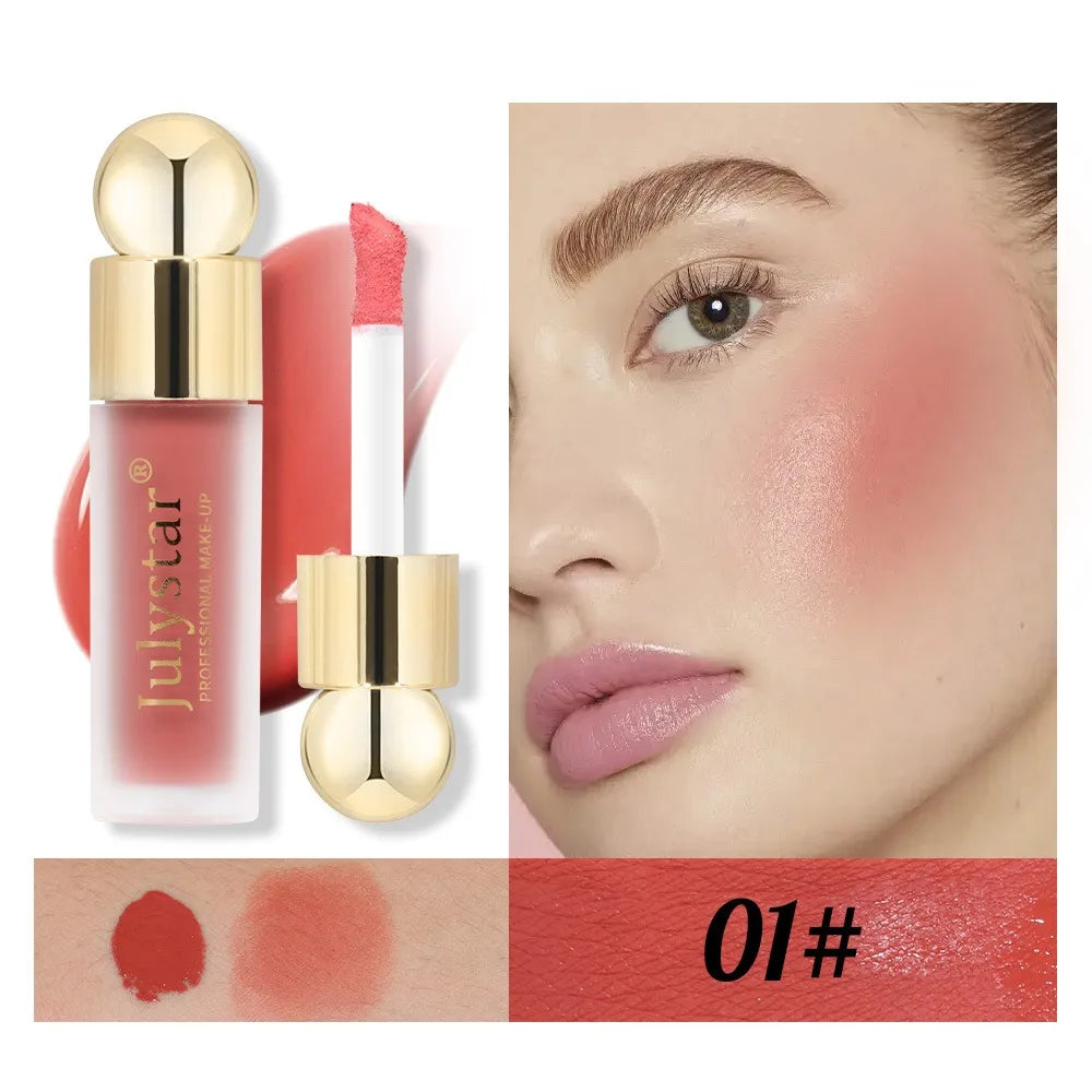Multi-Purpose Liquid Blush - Nourishing Gel Cream for Cheeks, Eyes & Lips