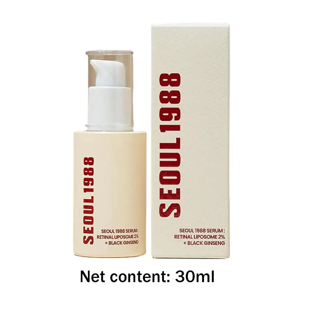 SEOUL 1988 Vitamin C Brightening Serum - Hyaluronic Acid Face Moisturizer