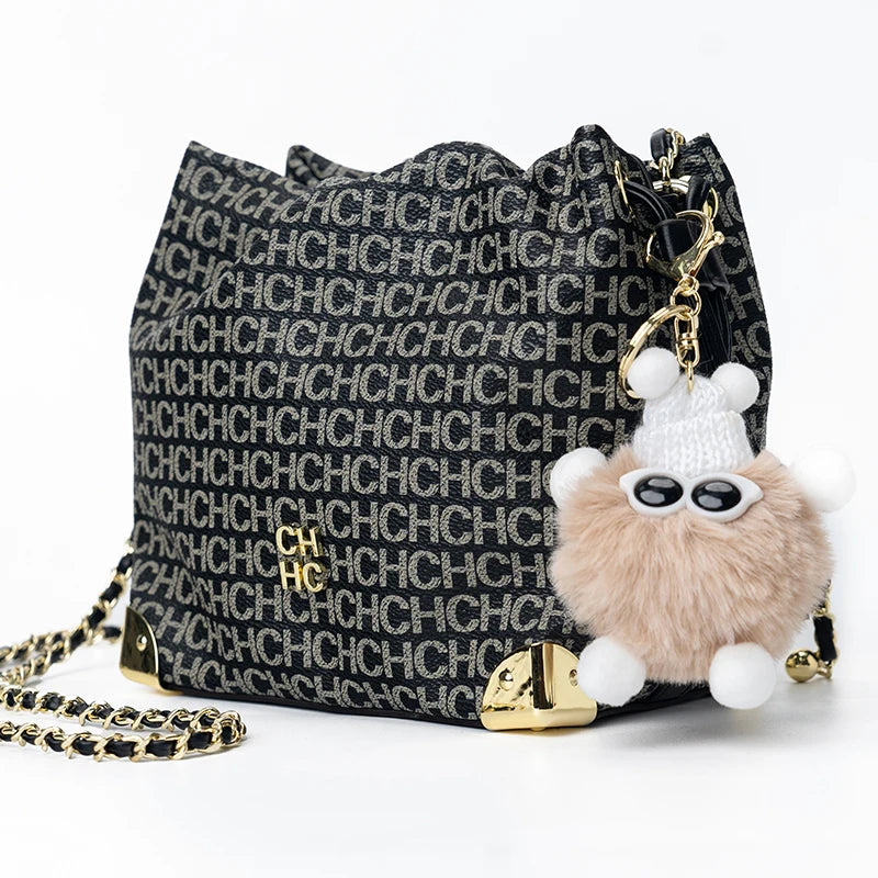 Crossbody Chain Bag - Adjustable Designer Handbag