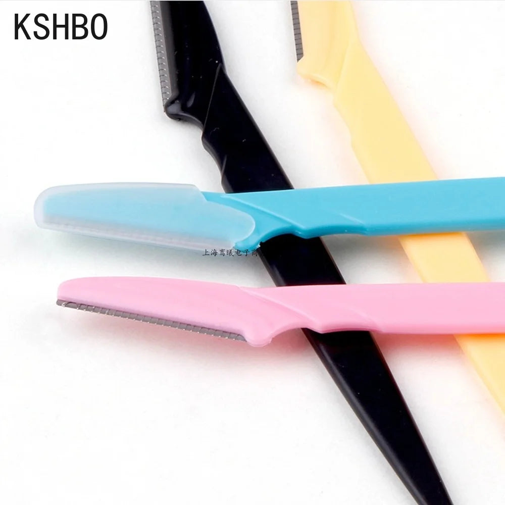 New Arrivals 2025 Eyebrow Trimmer Face Razor Knife Eye Brow Blades Shaping Makeup Tools Facial Body Hair Removal Scraper Shaver
