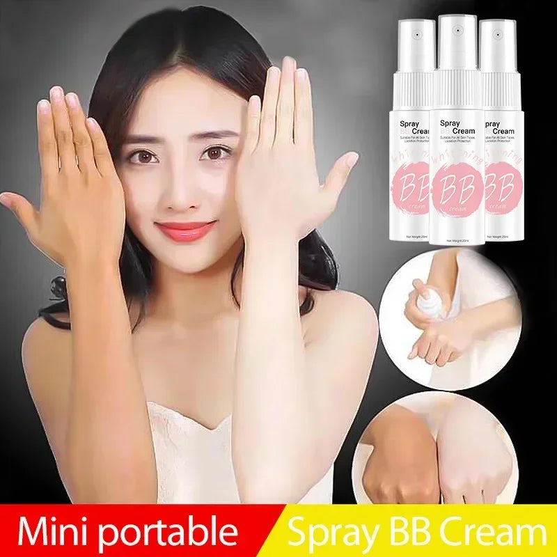 Korean BB Cream - Whitening Moisturizing Base Spray Foundation 20ml