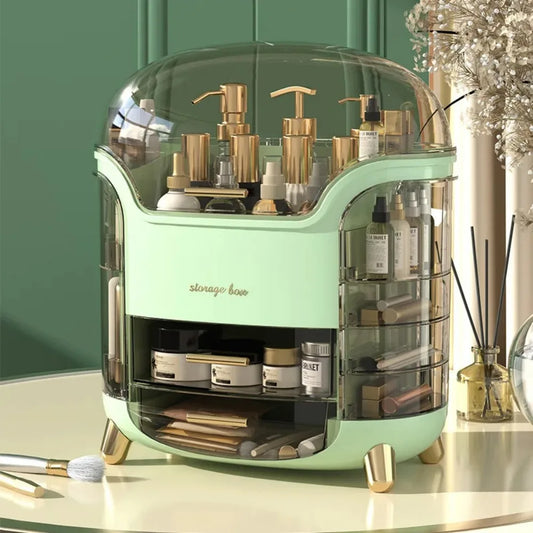 Transparent Jewellery, Cosmetic Storage Box - Dustproof Large Capacity Container