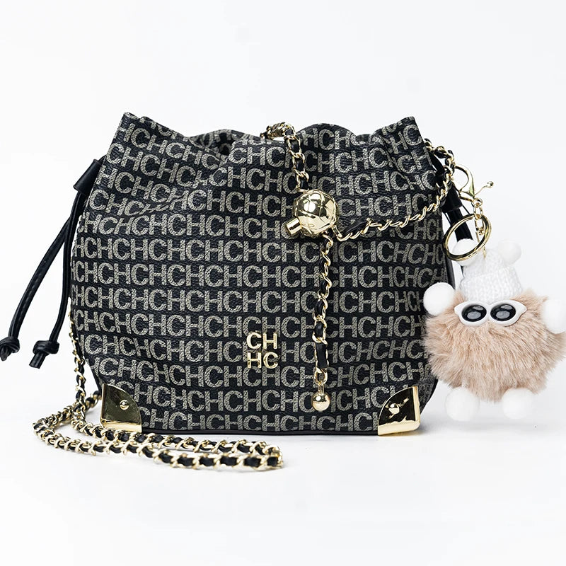 Crossbody Chain Bag - Adjustable Designer Handbag