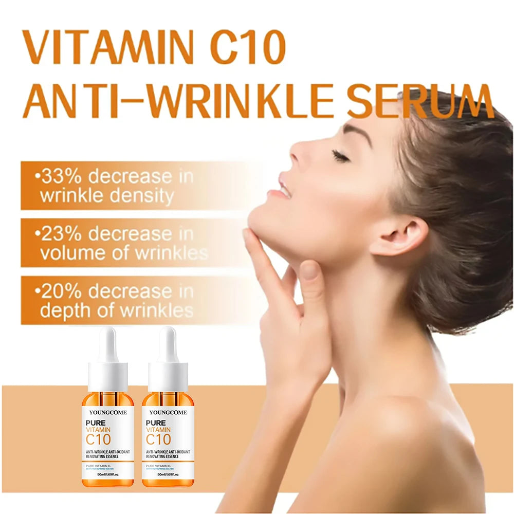 Vitamin C Facial Essence - Brightening Serum with Hyaluronic Acid