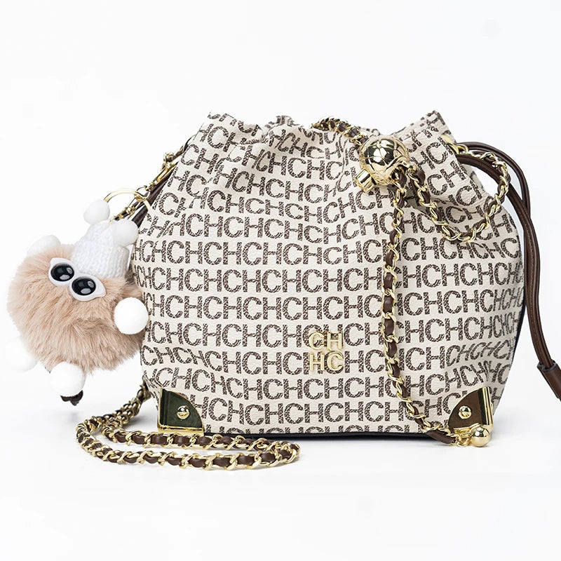 Crossbody Chain Bag - Adjustable Designer Handbag