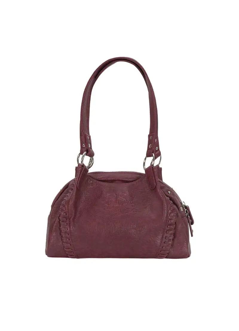 Large Capacity Leather Surface Wanderlust Bag Women's Underarm Single Shoulder Handbag Sli Korean Sle Casual Tote Bag