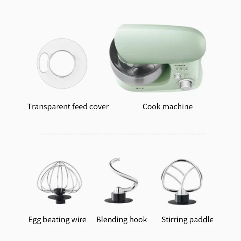 Kangjia 2025 Chef Machine - 3L Multifunctional Stand Mixer & Noodle Kneading Machine