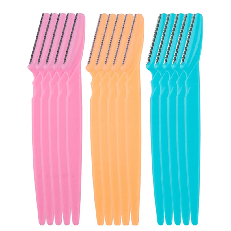 New Arrivals 2025 Eyebrow Trimmer Face Razor Knife Eye Brow Blades Shaping Makeup Tools Facial Body Hair Removal Scraper Shaver