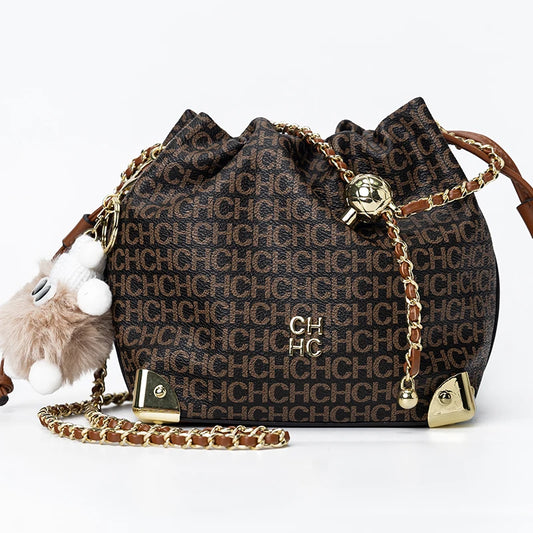 Crossbody Chain Bag - Adjustable Designer Handbag