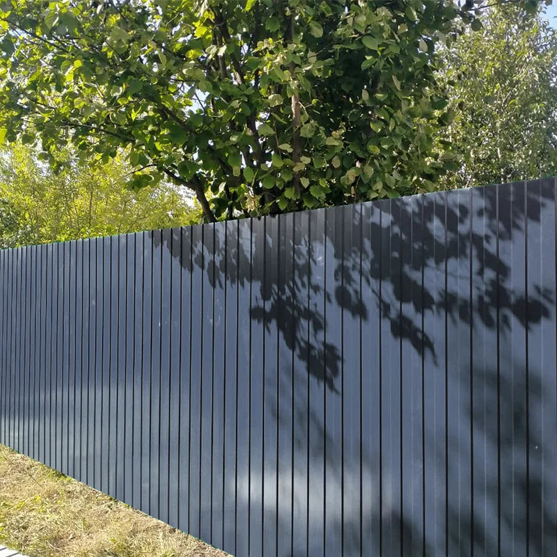 Heavy-Duty Corrugated Steel Panels - Set of 12 | Fire & Corrosion Resistant