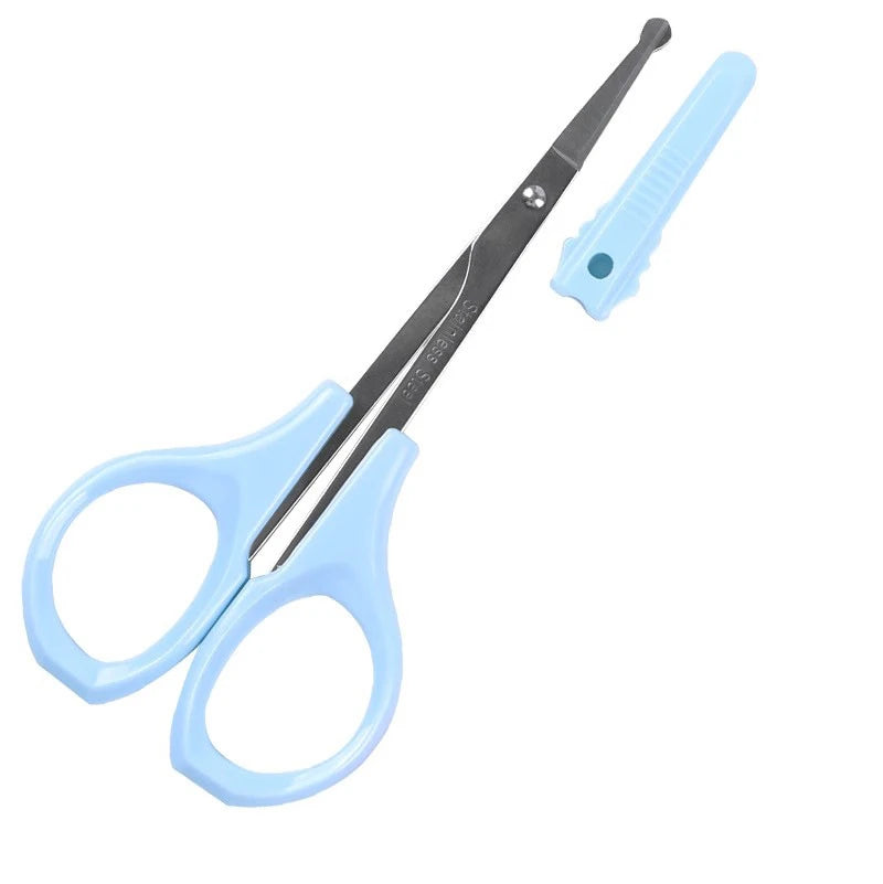 1Pc Stainless Steel Makeup Scissors For Facial Hair Eyelash Nose Hair Eyebrows Beard Trimming Nail Cuticle Manicure Tools