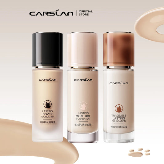 CARSLAN Long-Lasting Matte Liquid Foundation - Full Coverage