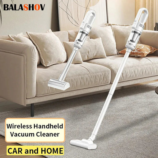 6500pa Wireless Vacuum Cleaner - Portable Handheld High Power Dry & Wet Cleaner