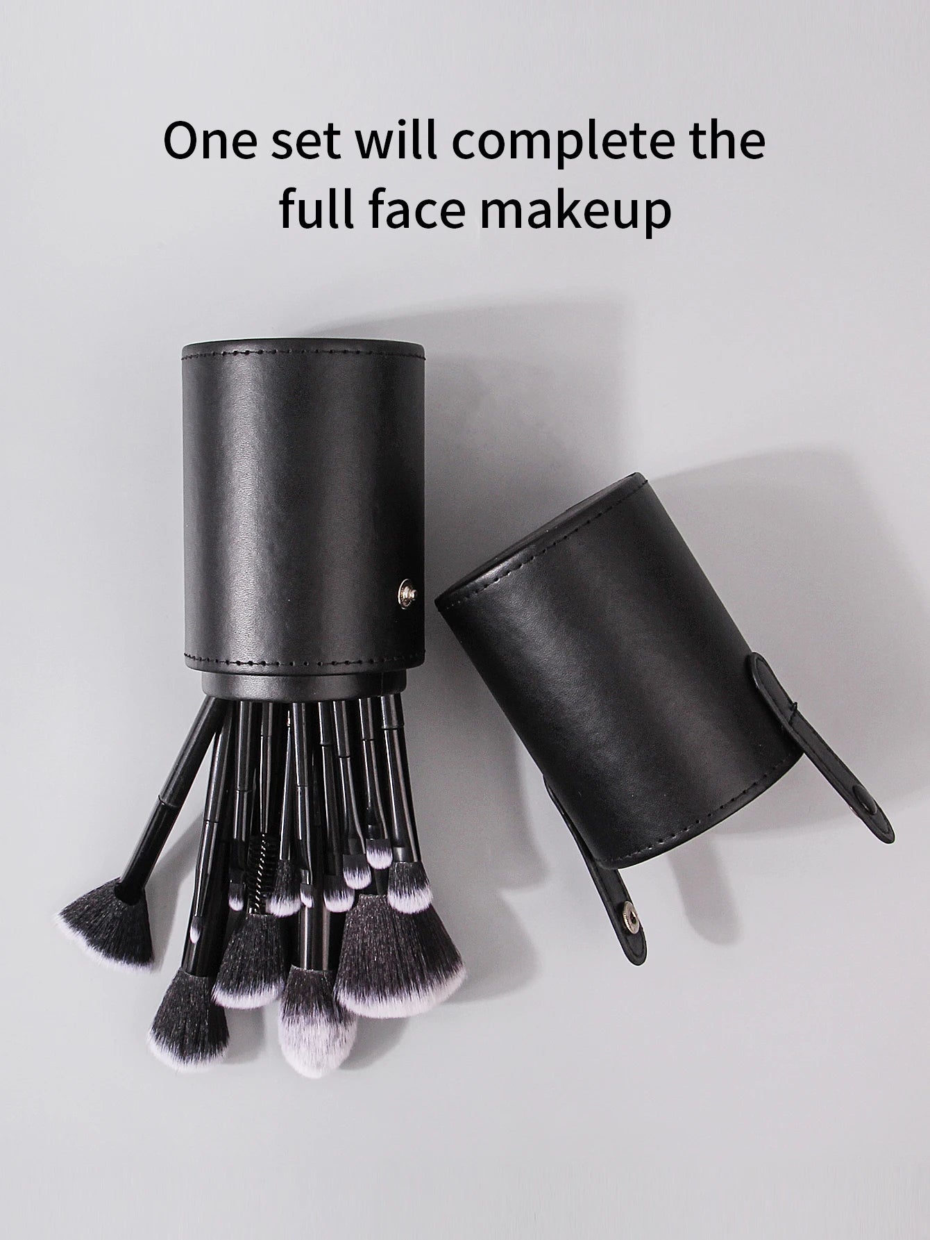 Professional Makeup Brush Set - 21pcs Soft Hair Cosmetic Brushes with Holder